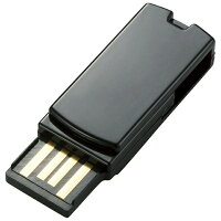 ELECOM 回転式USB2.0メモリ MF-RSU216GBK 16GB